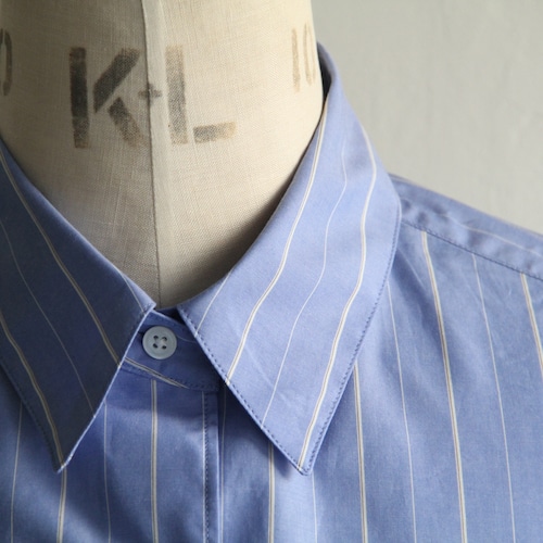 STILL BY HAND  Stripe regular collar shirt
