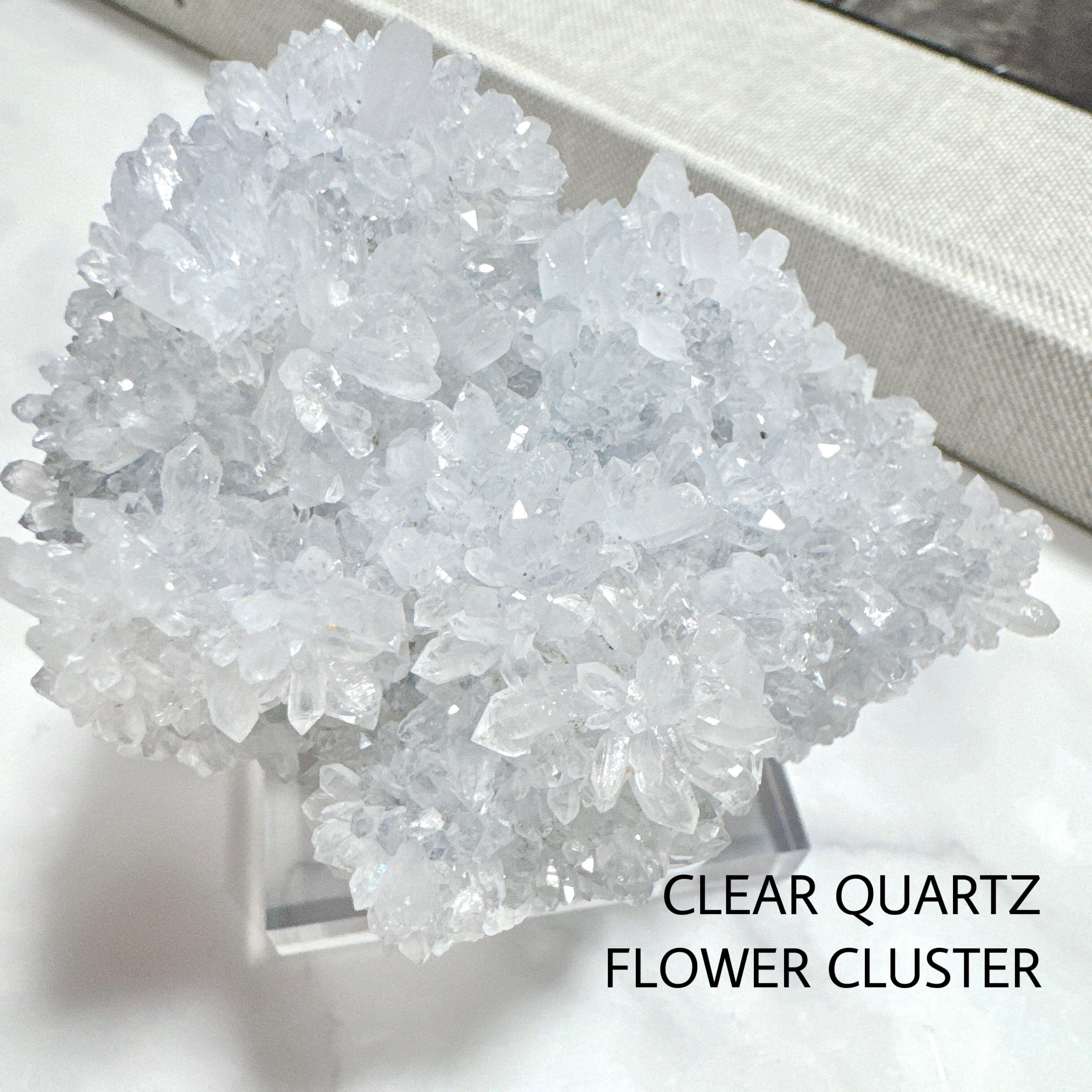 水晶フラワークラスター 原石 天然石