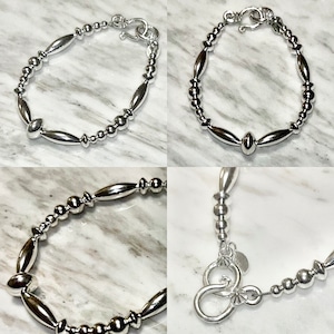 navajo silver pearl bracelet (1)