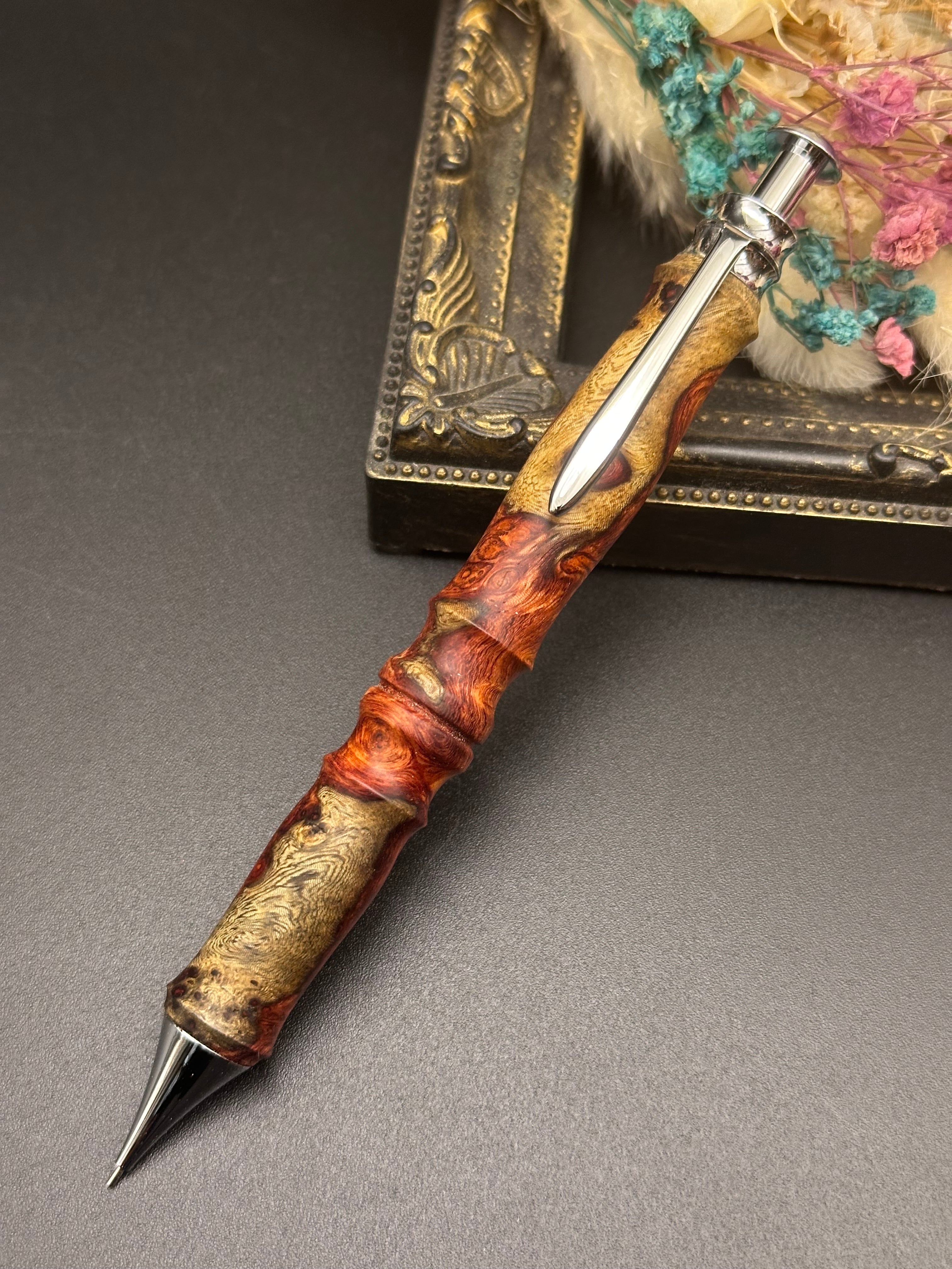 肥松/木軸シャープペン 低重心タイプ | Flamberg