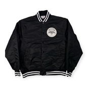 CAPTAIN SANTA キャプテンサンタ BASEBALL ワッペン ナイロン スタジャン サイズ M /メンズ/ブラック