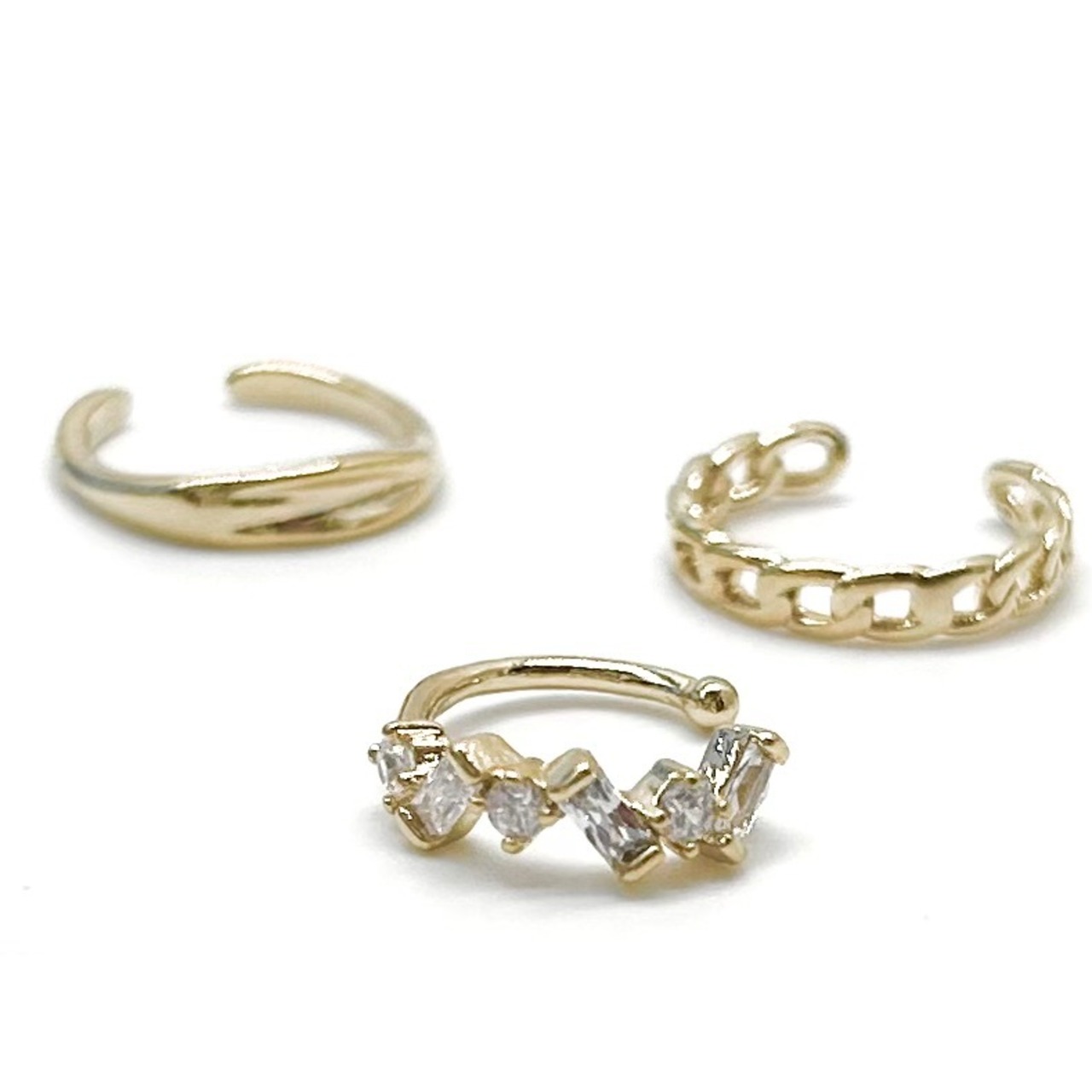 イヤーカフ：メニージェム　IMPRESSION　イヤカフ