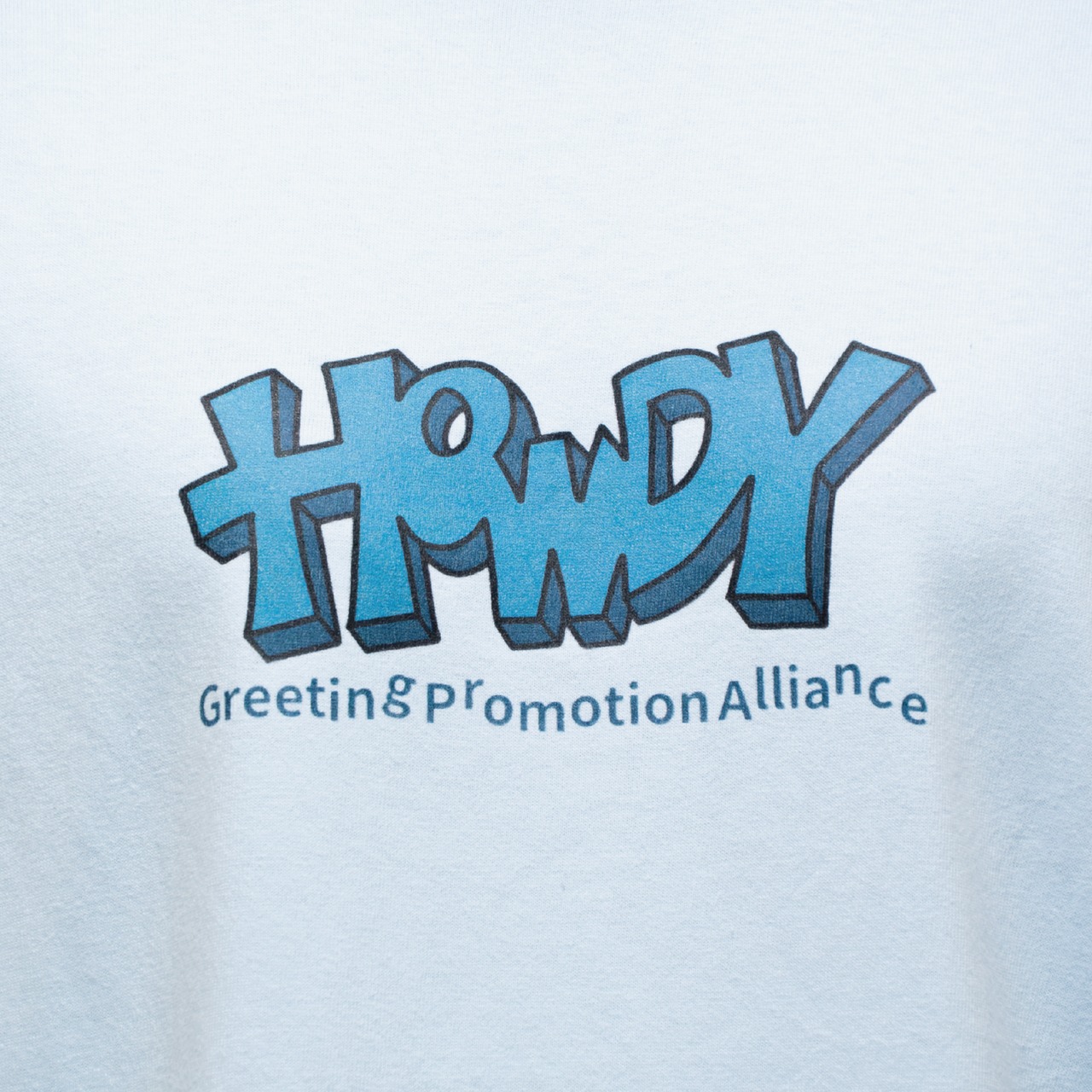 HOWDY 3D TEE [ライトブルー]