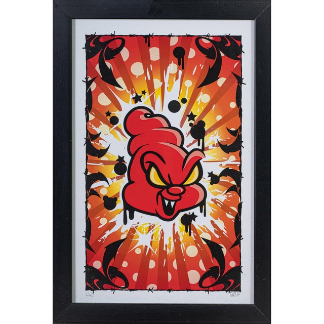 Daemon Ripple art print by Sket-One