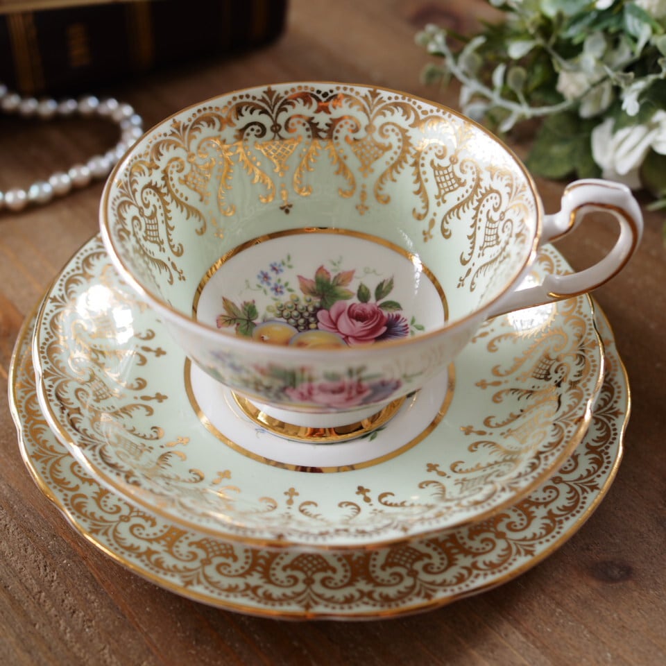 パラゴン　アンティーク　ソーサー2枚 パラゴン アンティーク ソーサー2枚