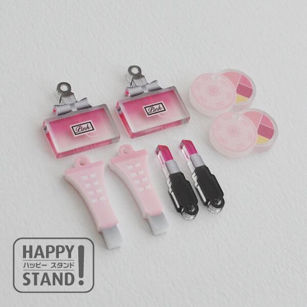 コスメ ピンク》アクリルチャーム | happystand