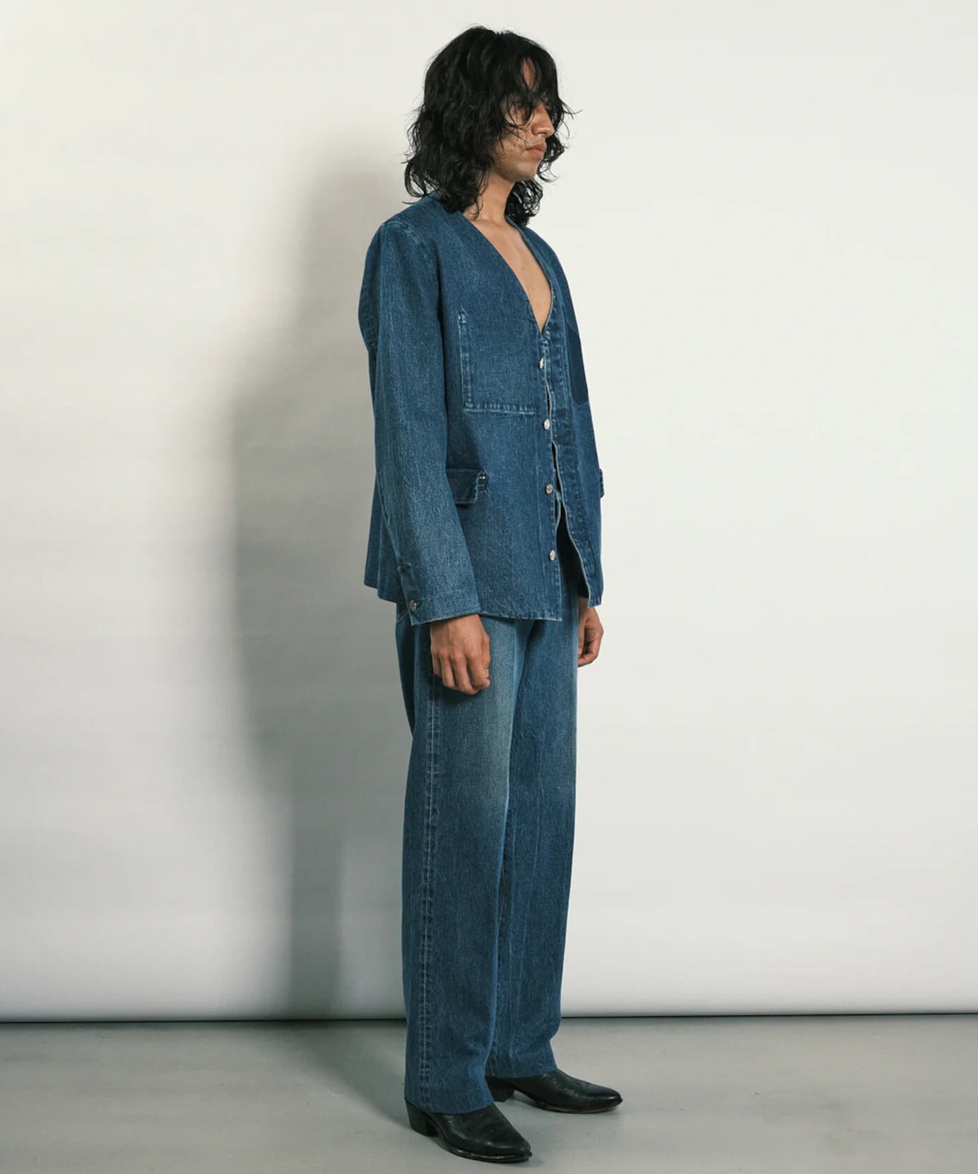 TANAKA / ST-2 THE JEAN TROUSERS (VINTAGE BLUE) | AfterSchool
