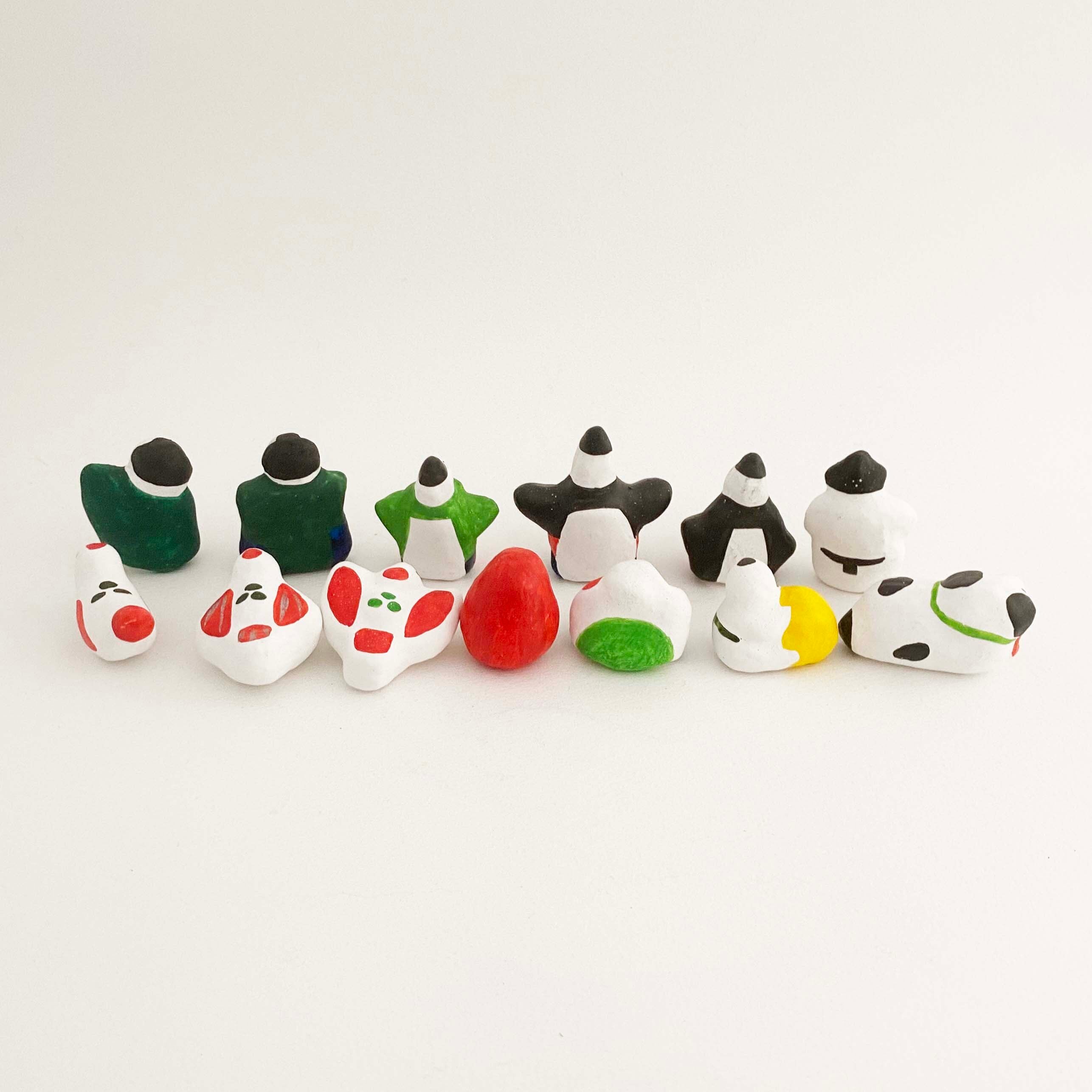 福徳手びねり土人形 27個セット