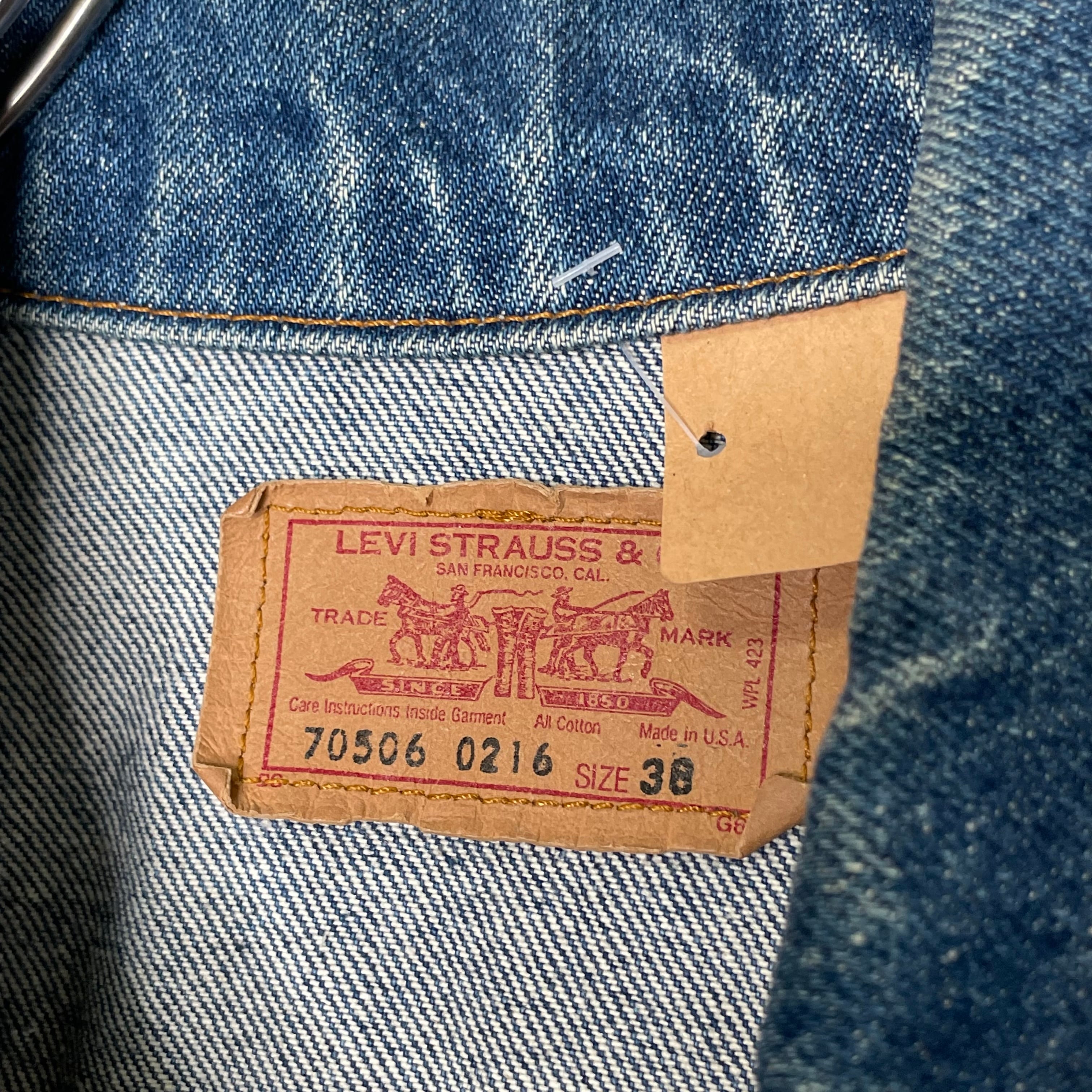 Levi's リーバイス 70506　0216　size 38