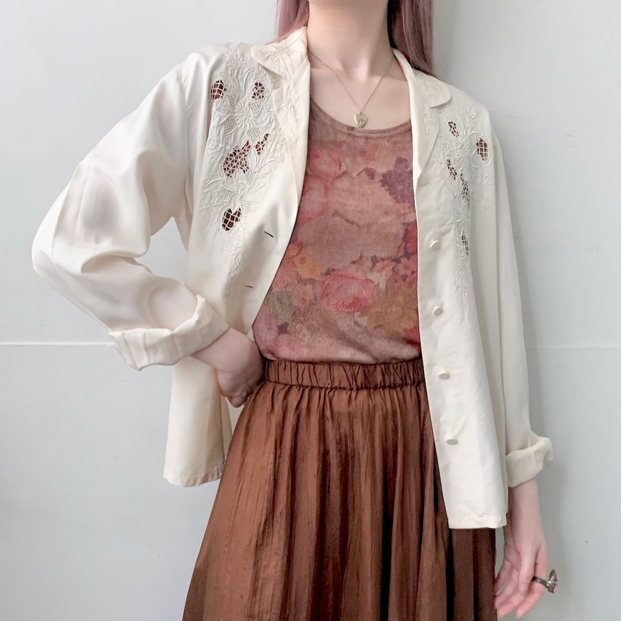 vintage刺繍ブラウス | marimero vintage刺繍ブラウス | marimero