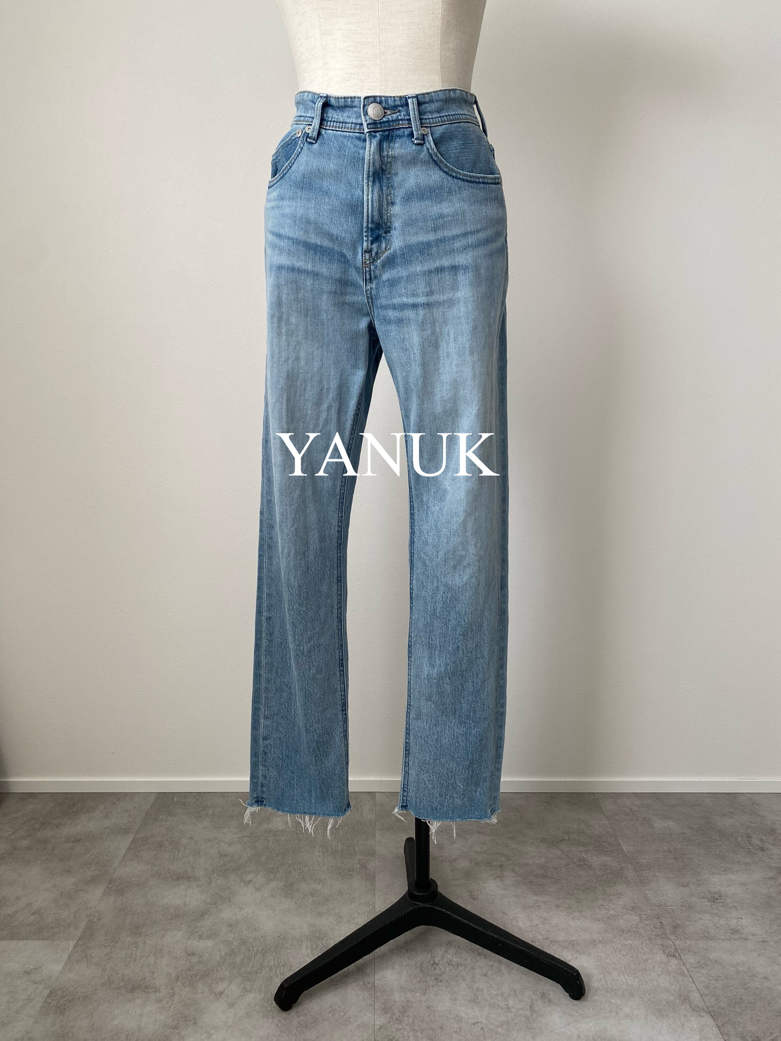 YANUK Straight Annette 新品 YANUK ヤヌーク ストレート デニム