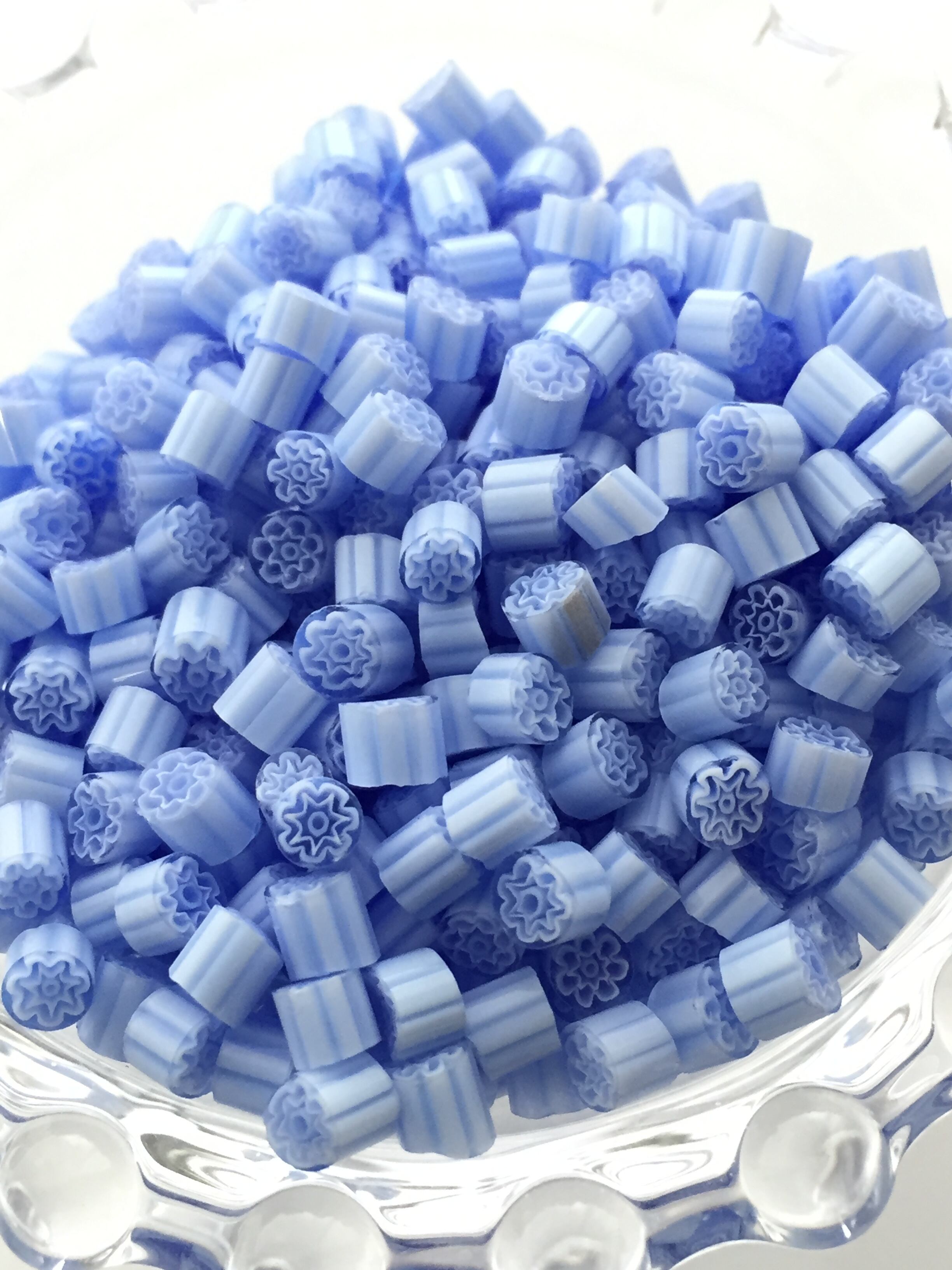  ミルフィオリ Hyacinth Blue 5〜6㎜ 15g