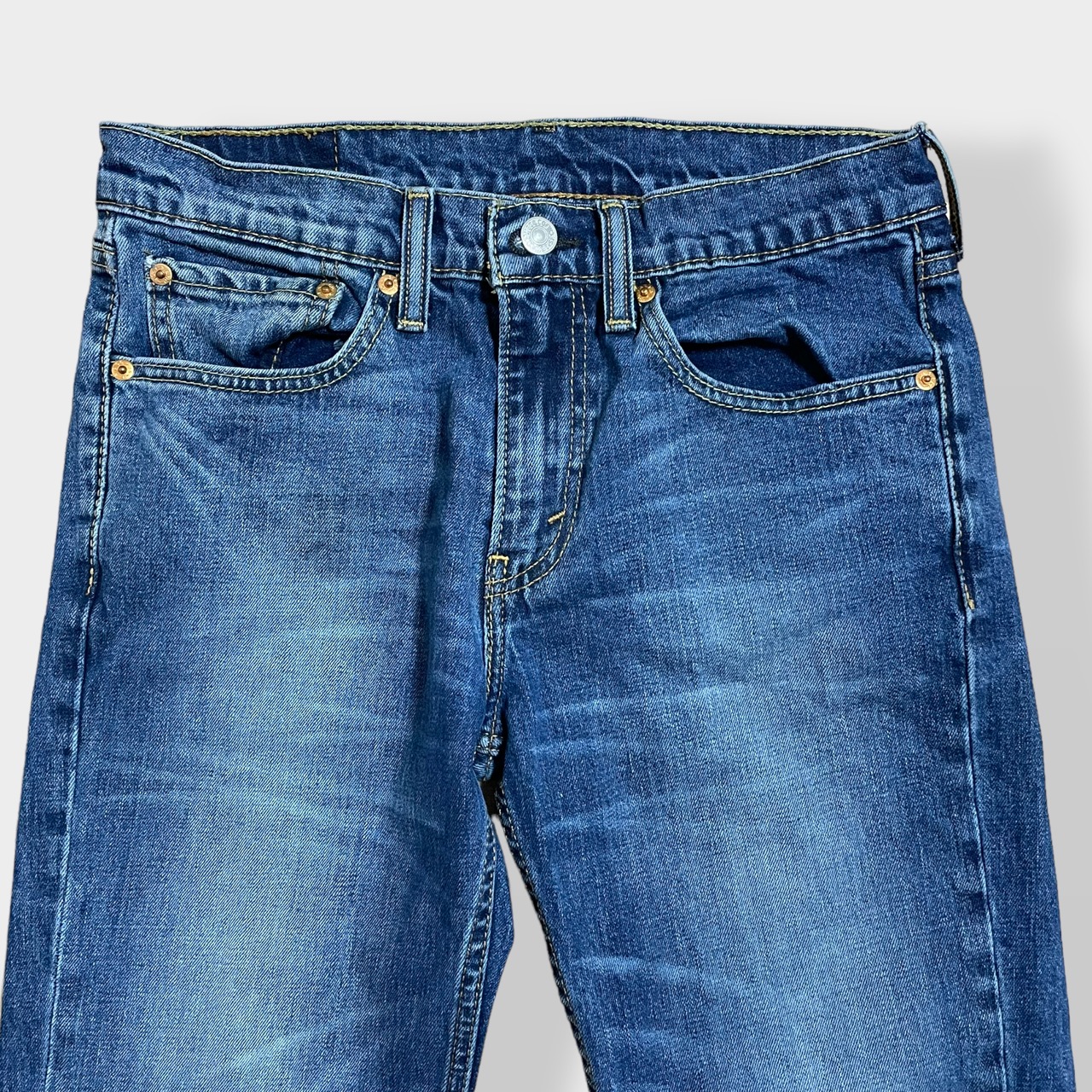 【LEVI'S】511 ジーンズ デニム ジーパン スリム ストレート スキニー 細身 美脚 足長効果 ジッパーフライ ストレッチ W31 L32 リーバイス US古着