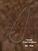 Navajo Pearl Necklace 丸型4㎜　長さ50㎝ ナバホ族　ナバホパールネックレス　