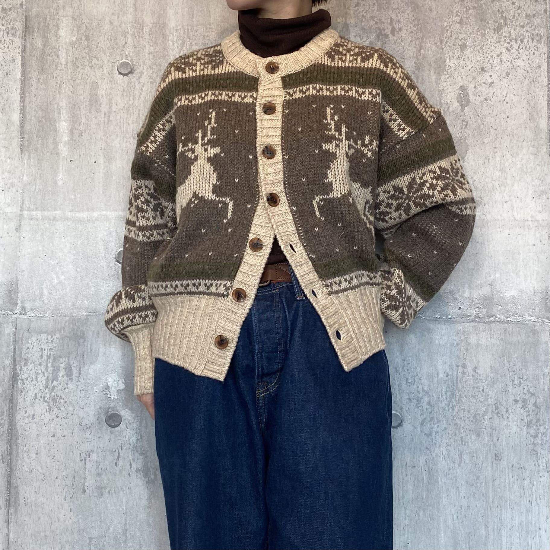 美品＊todayful カウチン　ニットガーデン 去年売れに売れた!! 幻のTODAYFUL(トゥデイフル) Cowichanニット 今年