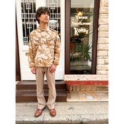 90s BRITISH ARMY DESERT CAMO COMBAT JACKET Size M程