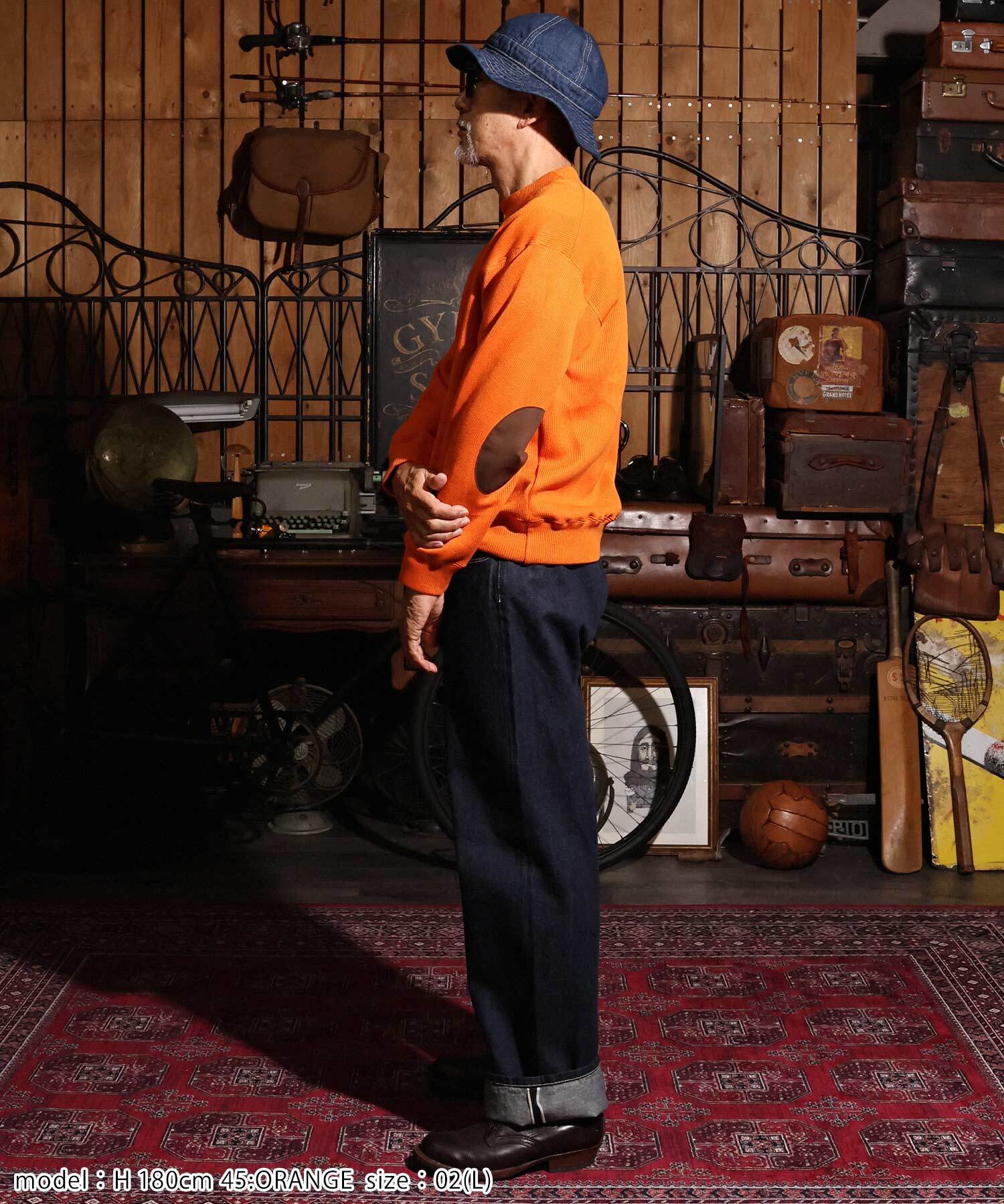 ELBOW PATCH KNIT SEW エルボー パッチ ニット ソー GS2529964