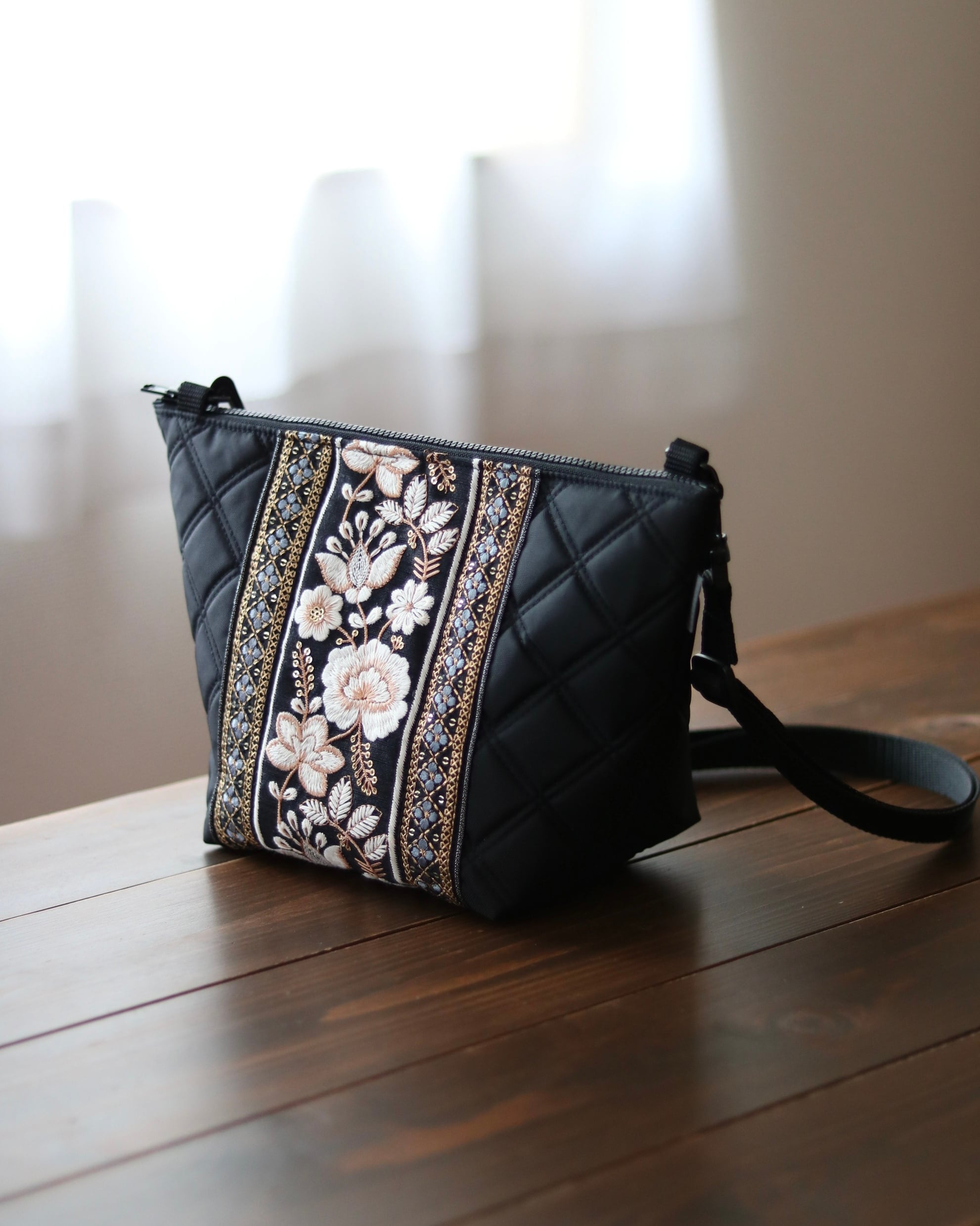 キルティングショルダーバッグ 07(BLACK)