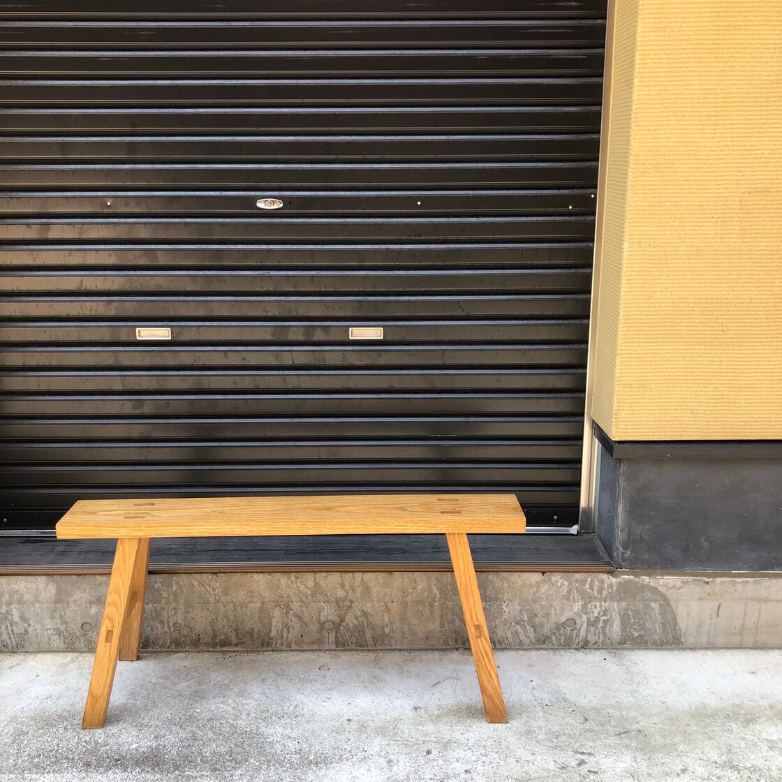 無印良品 オーク材ベンチ | PAY ID