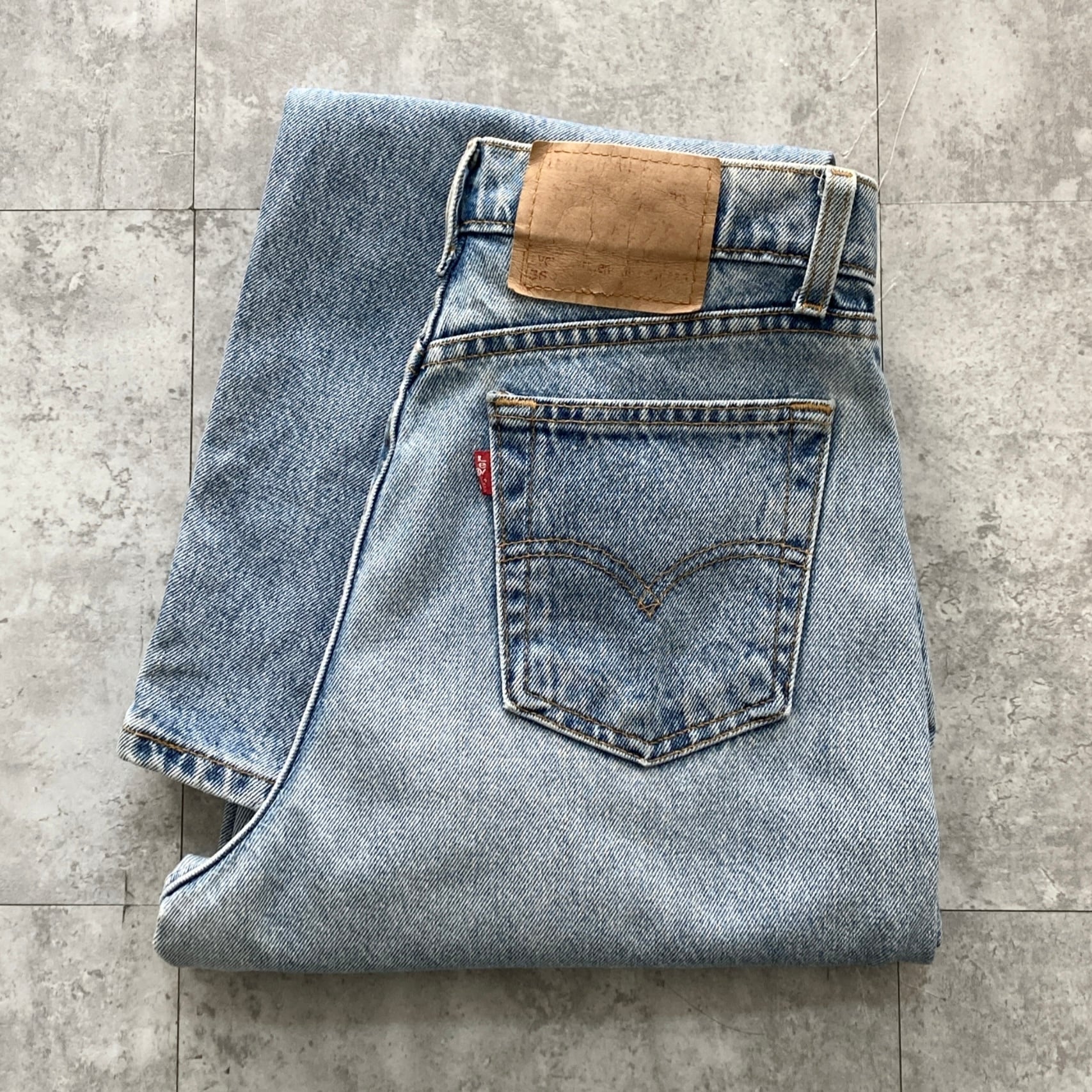 W33 L32】90's US.Levis 501 リーバイス ノックスビル工場(532) ボタン