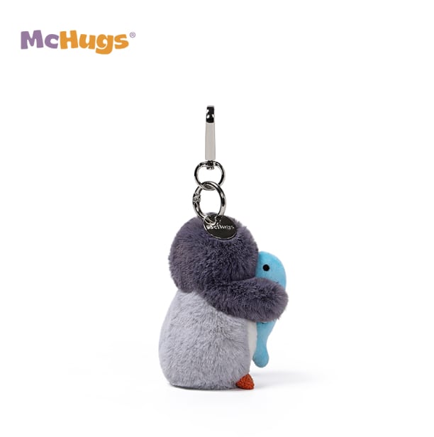 Fishing Glacier Penguin Bag Charm_MC600344