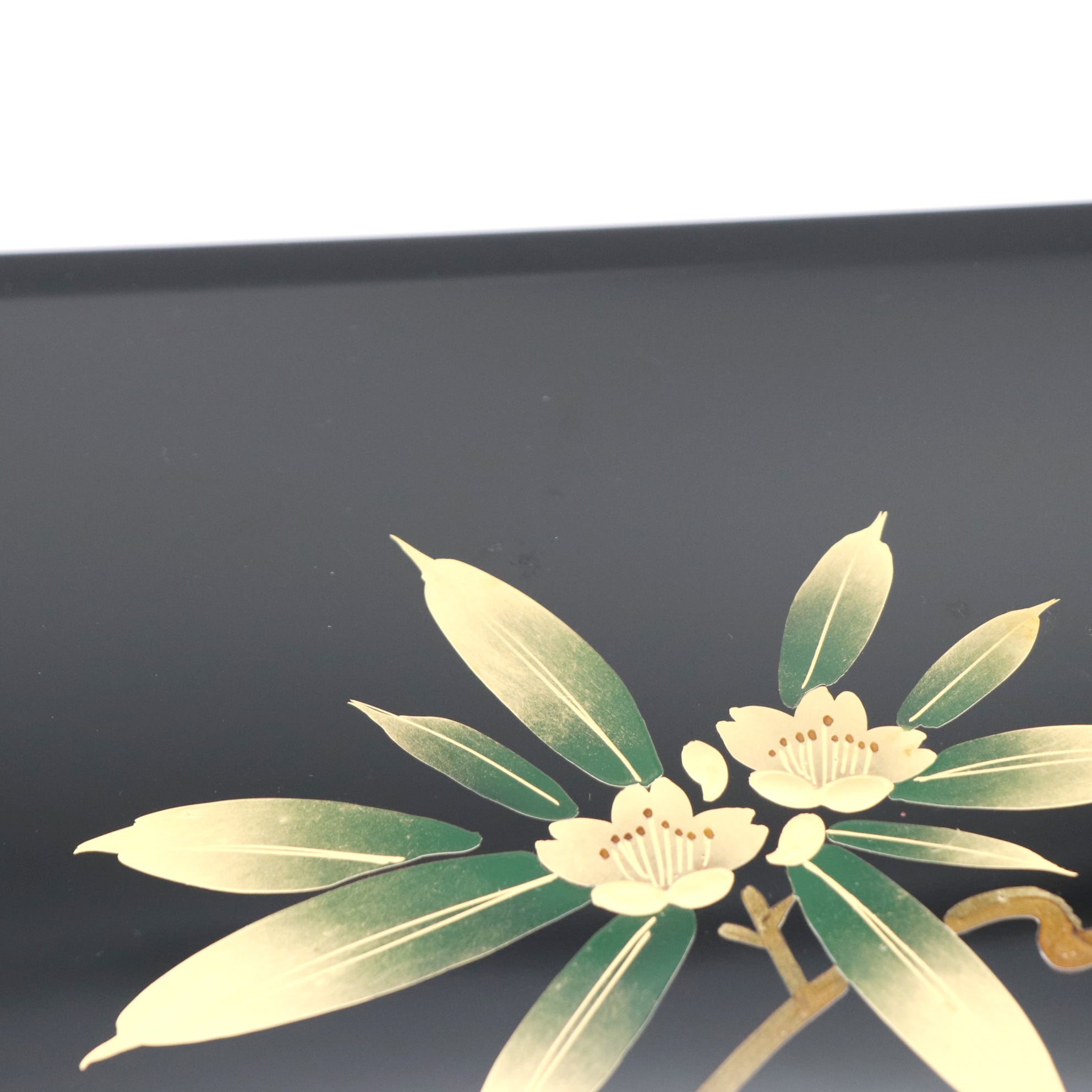 会津塗・松春・木製漆器・文箱・No.220709-07・梱包サイズ80