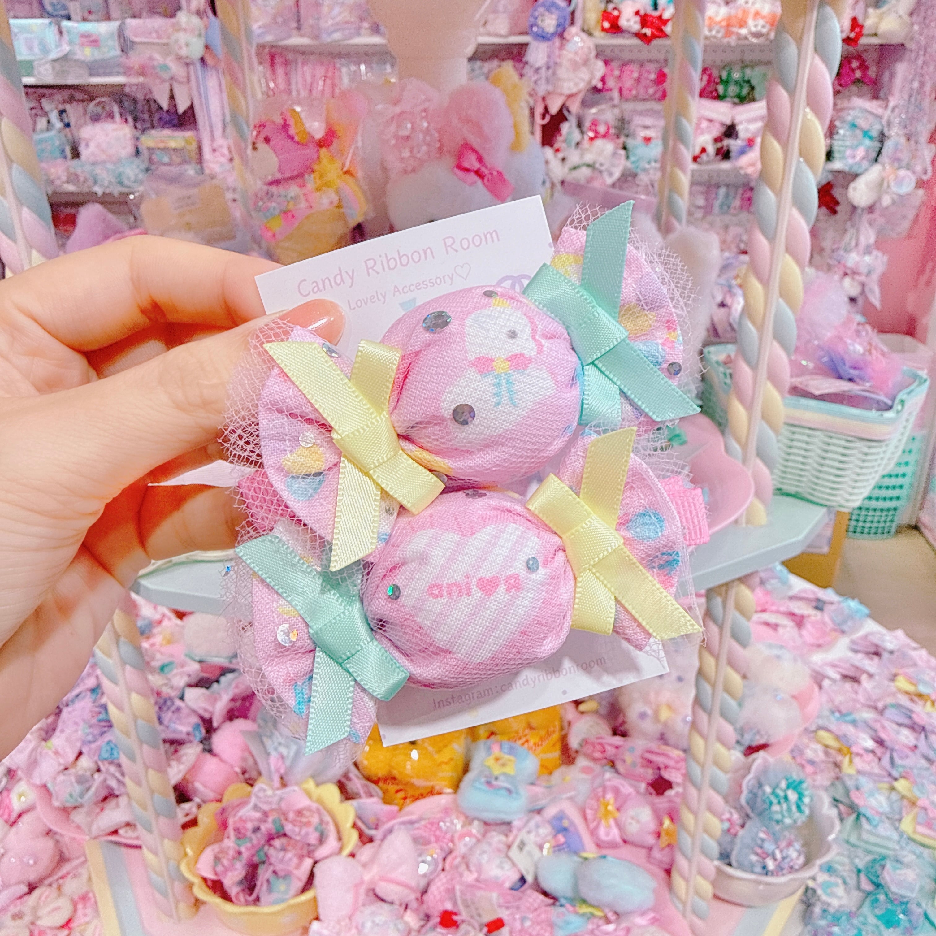 【F4】108-22ツインヘアクリップ