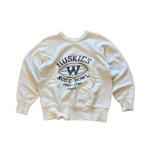 60's HUSKIES Rose Bowl Sweat