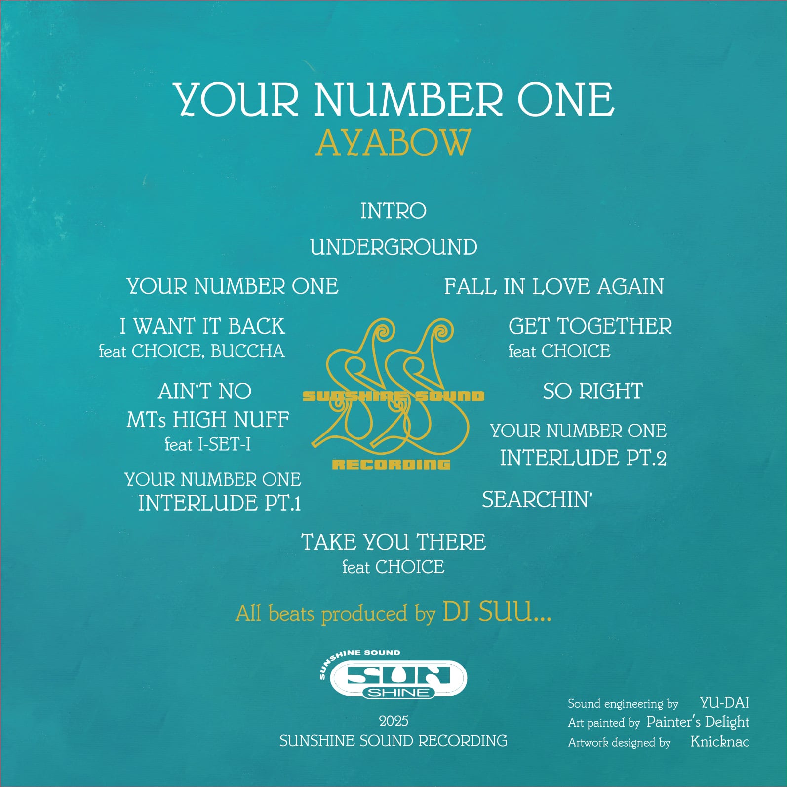 AYABOW YOUR NUMBER ONE レコード CD】YOUR NUMBER ONE / AYABOW *再入荷 | Sunshine Sound