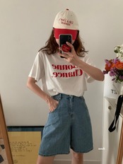 ロゴTシャツ D1376