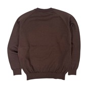 Munsingwear マンシングウェア ワンポイント刺繍 ウールニット セーター M/ブラウン/レディース