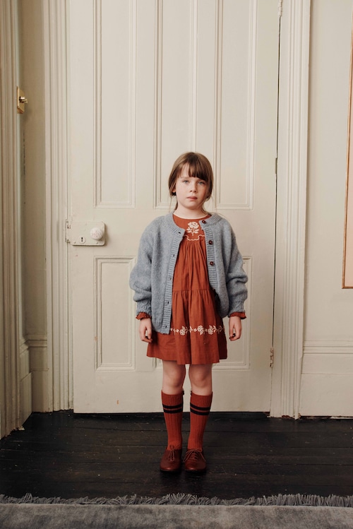 【Emile et Ida】Colour Terracotta embroidery