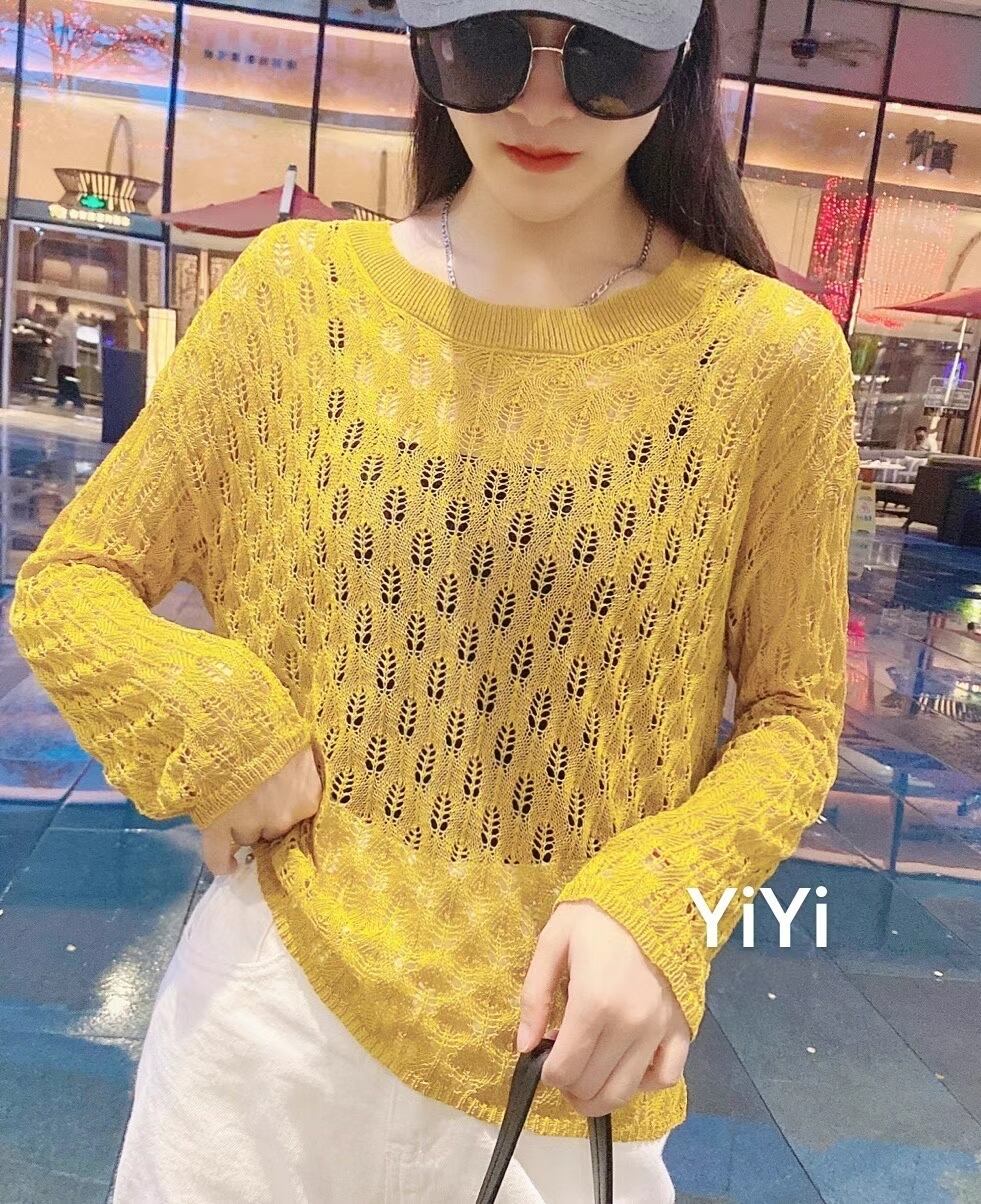 柄編みニット　AJ111-9023