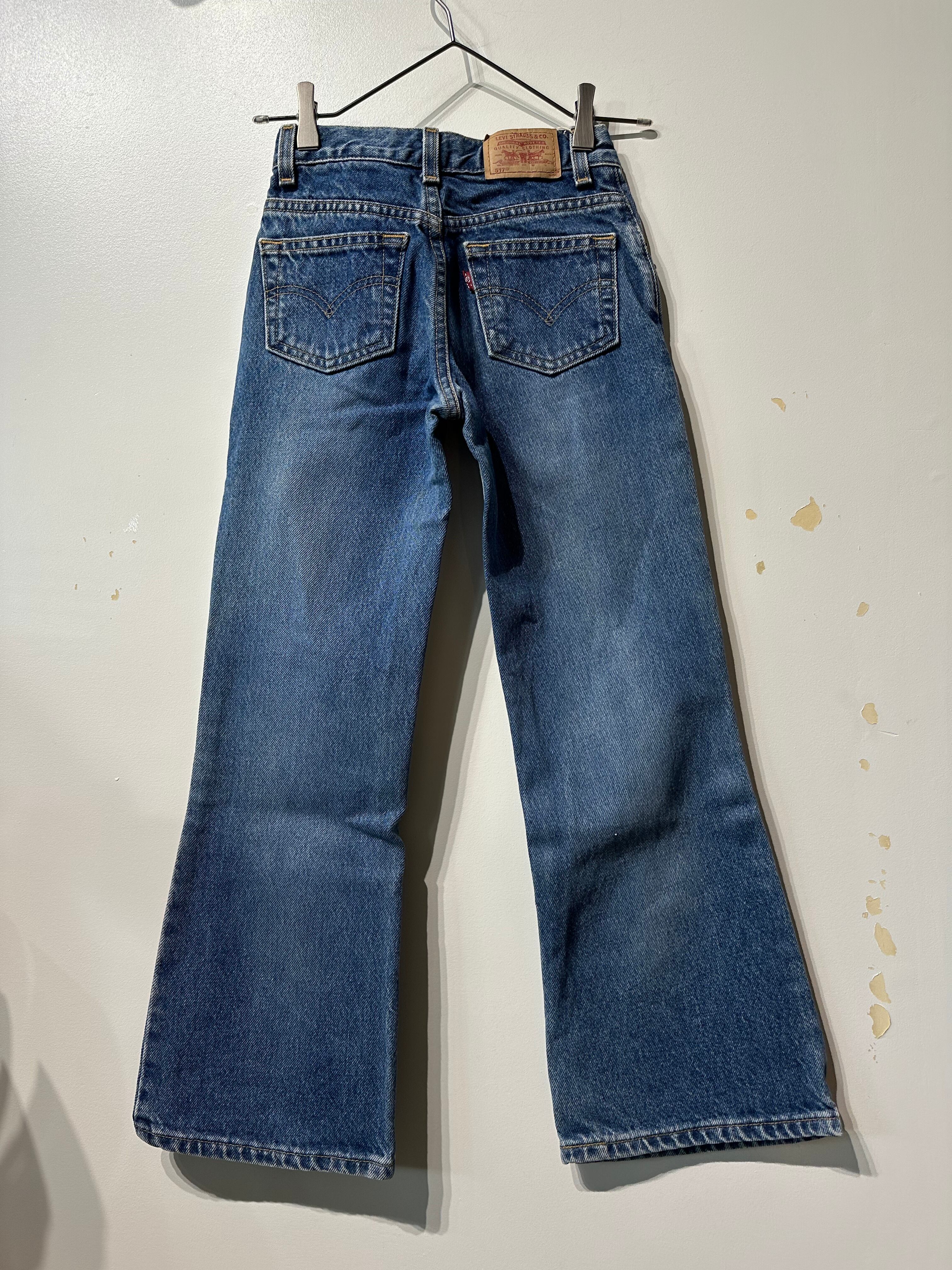 (KD553)120-130cm 90's Levi’s kids 517 made in Mexico