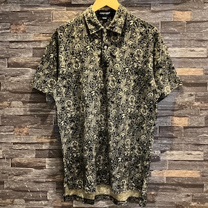 POLO GOLF COTTON/LINEN PAISLEY POLO SHIRT OLD MODEL