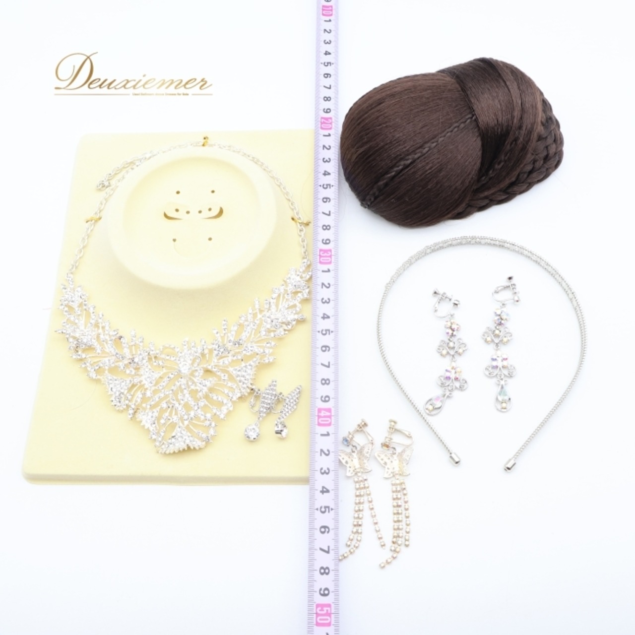 社交ダンス 小物 まとめ売り ネックレス イヤリング シニヨン シルバー 小道具 アクセサリー カチューシャ ヘア小物 デモ パーティ 発表会 シルバー系 ブラウン系 コスチューム ダンスアクセサリー パフォーマンス おしゃれ 軽量 高級感 パーティーアクセサリー 競技用装飾 シニヨン用アイテム 耳飾り