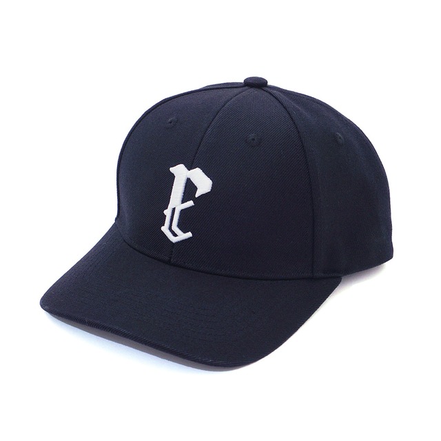 F-LOGO BASEBALL CAP| BLK