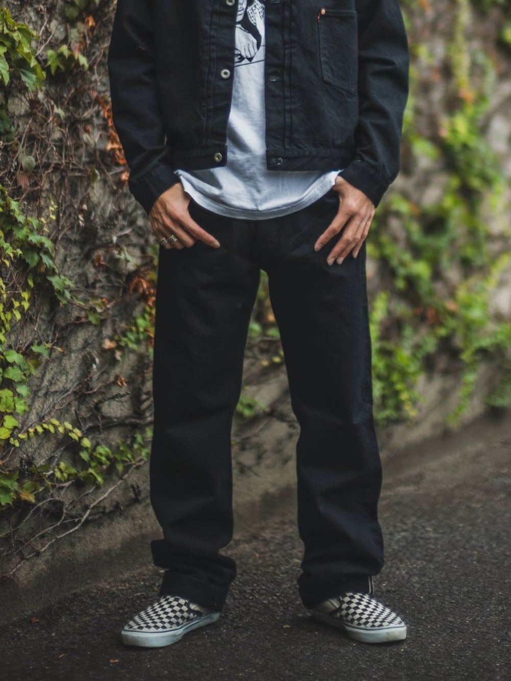 L022】TCB Jeans Late S40's Jeans BKBK | 雑貨株式会社