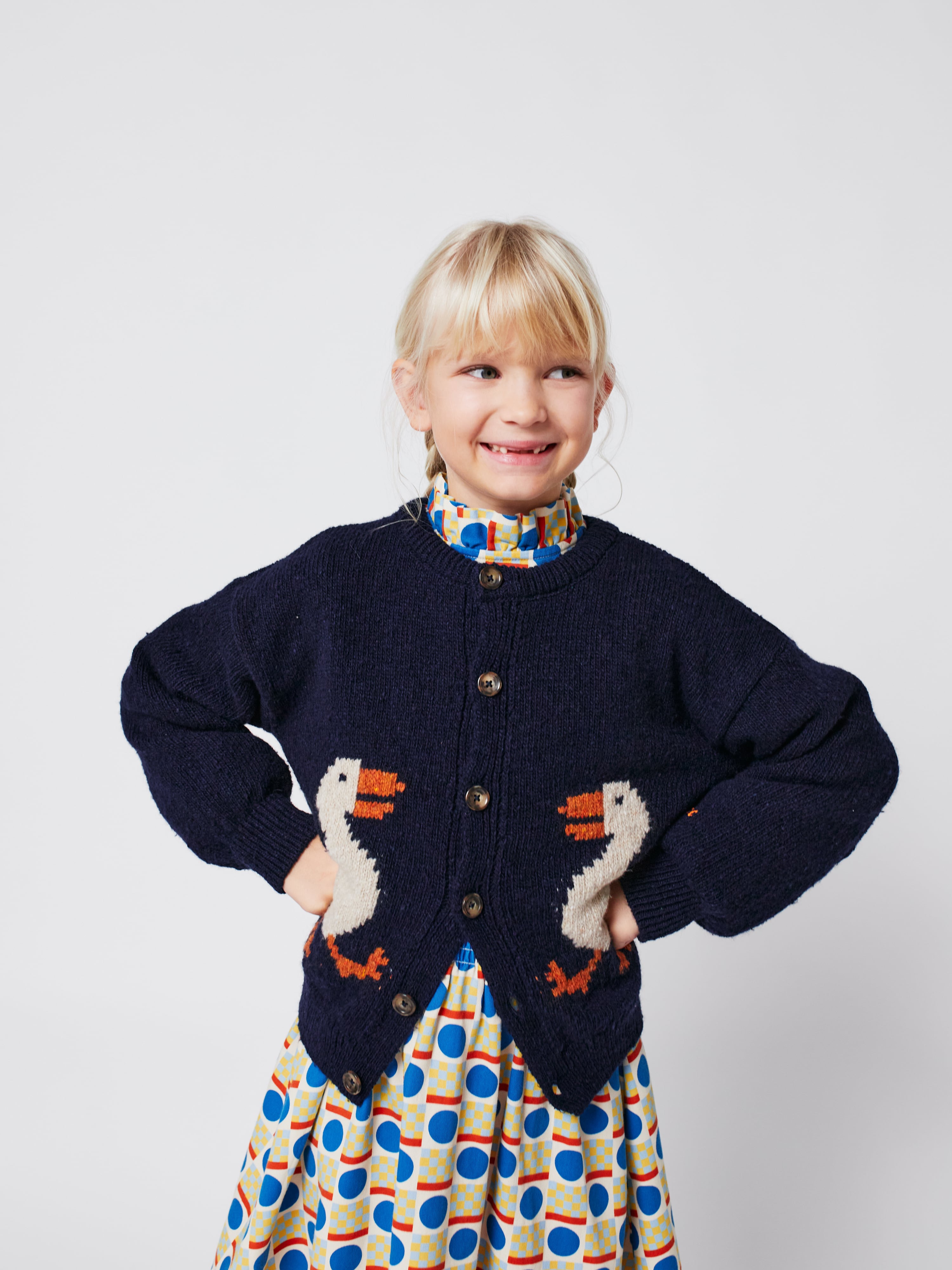 BOBO CHOSES 25AW 〉La Oca cardigan ”カーディガン” / KIDS | 世界の