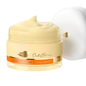 【人気】Dove(ダヴ) スクラブ リッチクリーミーオイルスクラブ ホワイトローズ&カメリア ボディスクラブ 本体 200g