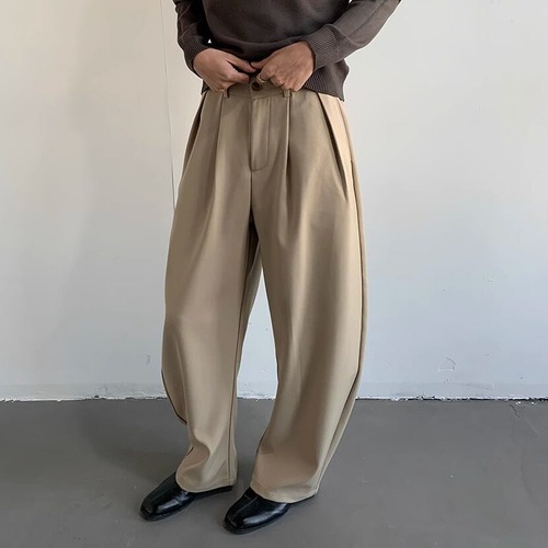 ワイドストレートパンツ　10117