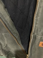 00's~ Carhartt Active Jacket【XL】(Khaki)