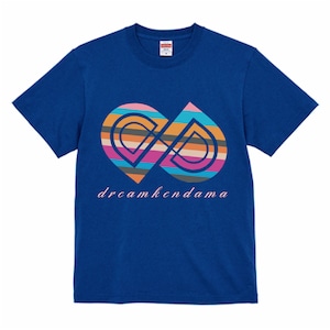 Draemkendam-5.6oz  karafuru Tシャツ(青）