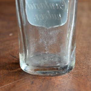 Medicine Bottle / メディシン ボトル【B】〈薬瓶・ボトル・ブロカント・花瓶・ディスプレイ・アンティーク・ヴィンテージ〉113420