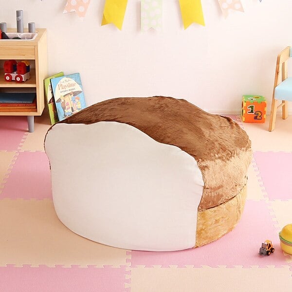 食パンシリーズ 日本製 Roti-ロティ-もっちり食パンビーズクッションXL