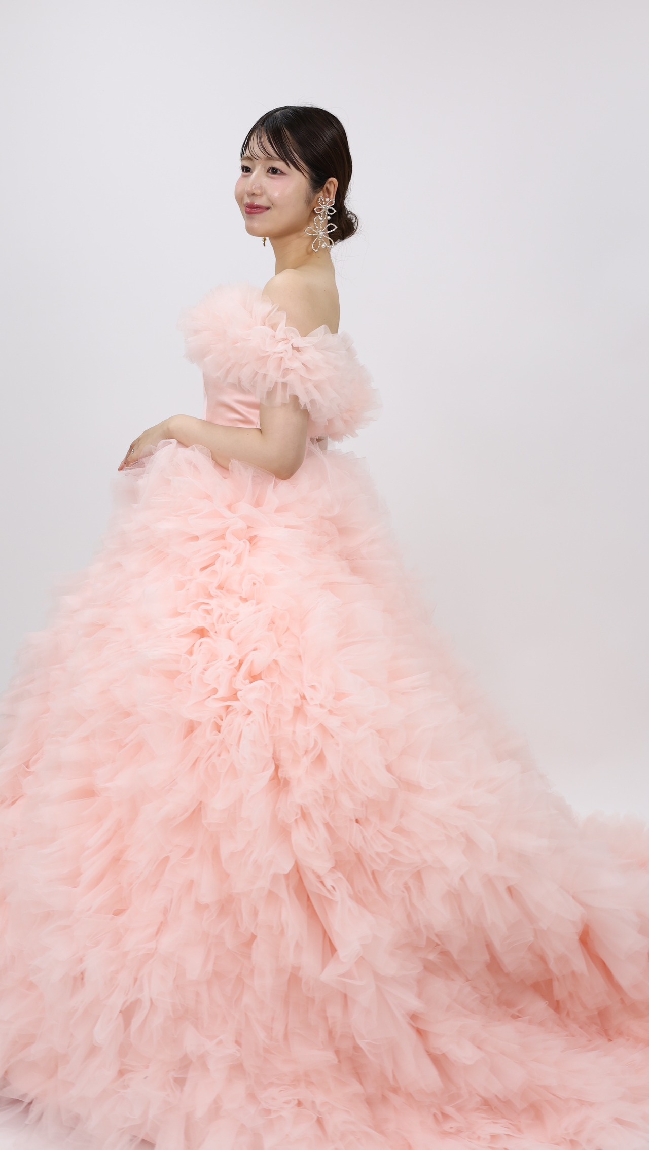 【DRESS 13】Pink tulle Dress（ピンクチュールドレス）