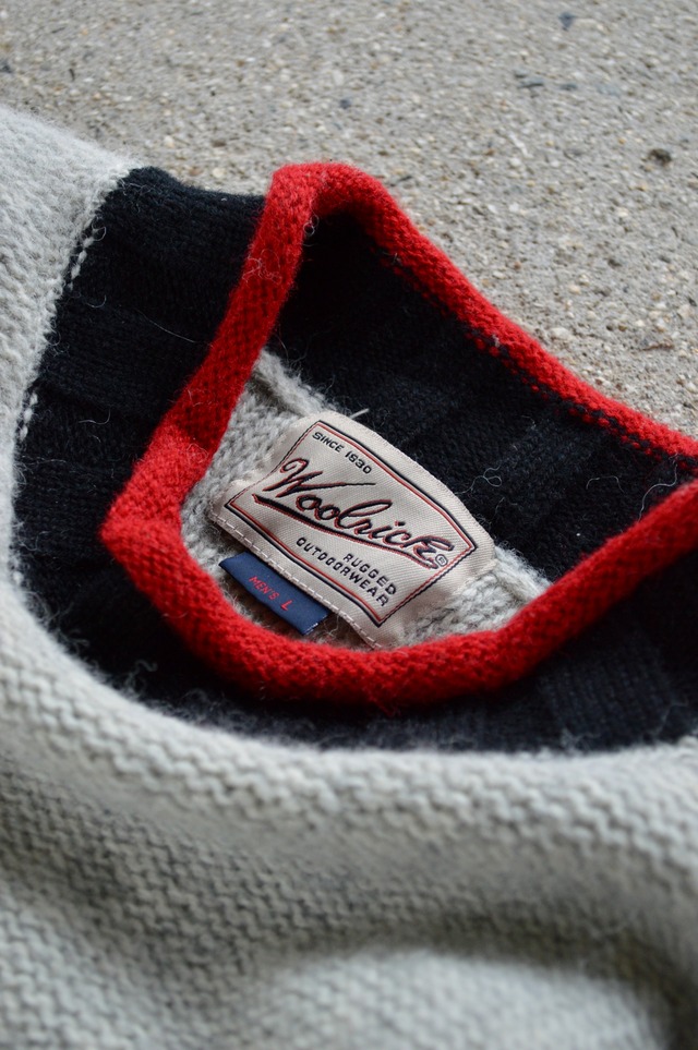 WoolRich 90s Highneck Wool Knit ウールリッチ 1990 ウールニット