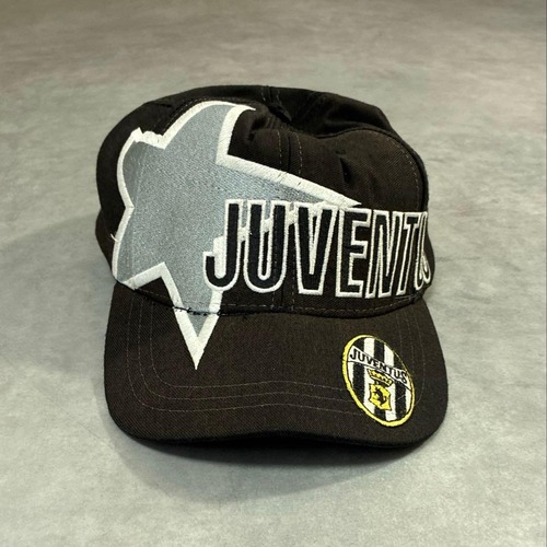 90s Juventus Kappa 刺繍 キャップ ブラック 1996