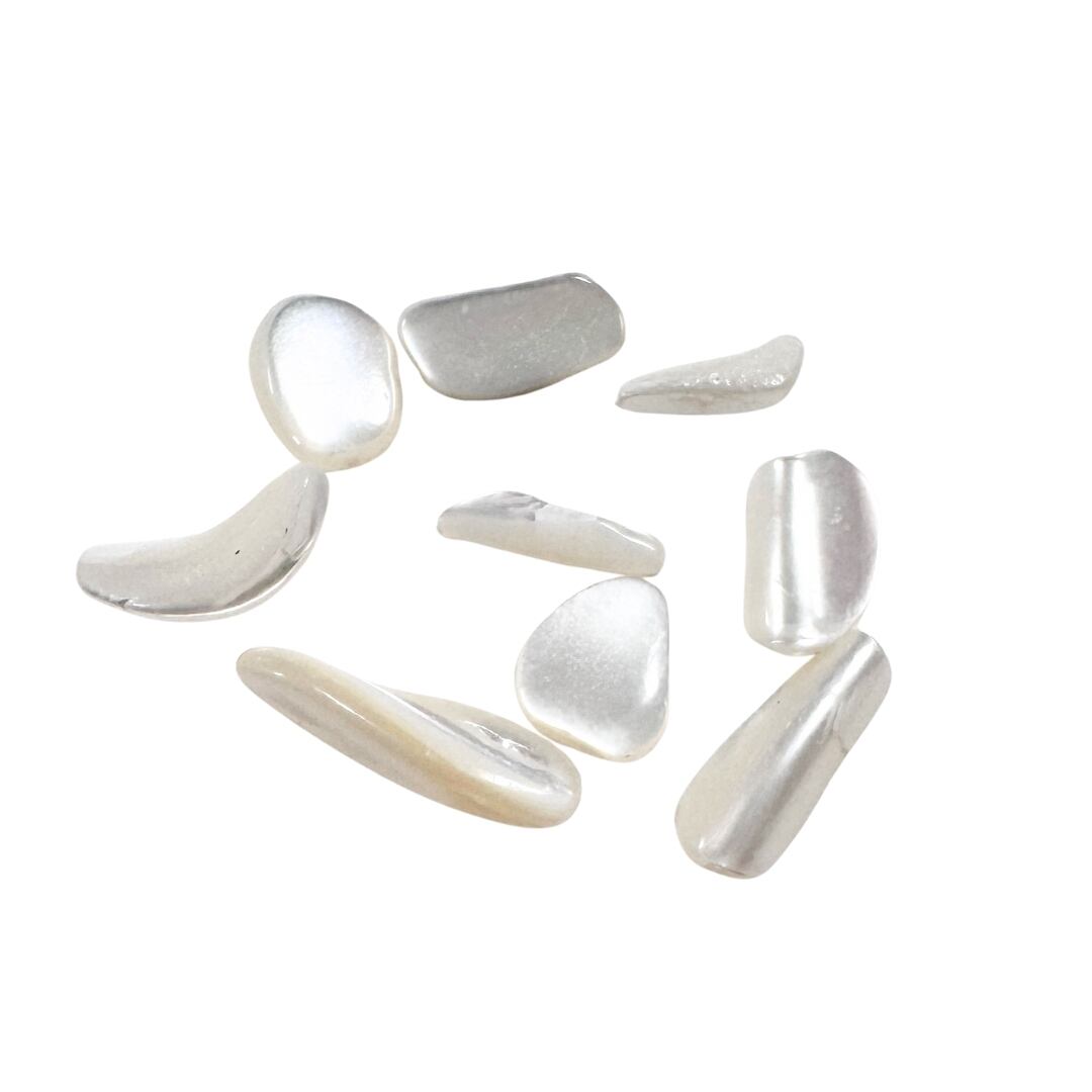 ネイルパーツ シェル風ネイルパーツ ホワイト P-2 nail-parts005