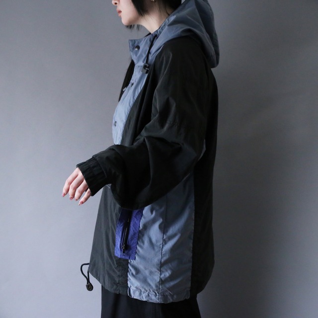 good coloring over over silhouette anorak parka